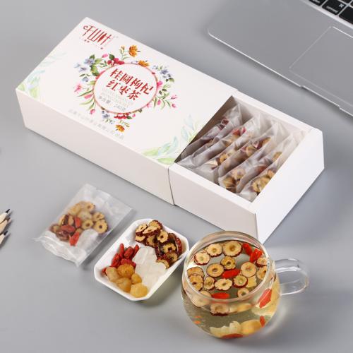 千山叶 桂圆枸杞红枣茶240克/盒